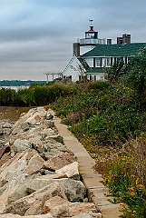 Nayatt Point Lighthouse in Rhode Island